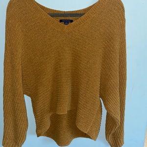 cute American eagle cropped sweater